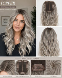 🔥Gray Silver Blonde